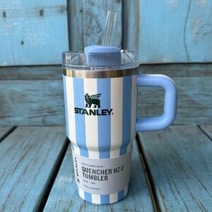 Stanley Blue Stripe Tumbler 20 oz